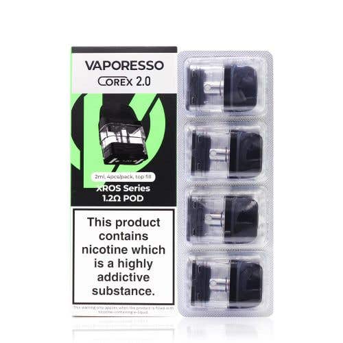 Vaporesso XROS Corex 2.0 Replacement Pods - 1.2ohm Mesh