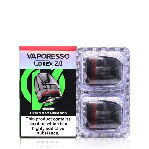 Vaporesso LUXE X COREX 2.0 Replacement Pods - 0.3ohm DTL Mesh