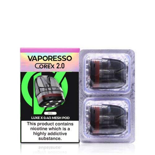 Vaporesso LUXE X COREX 2.0 Replacement Pods - 0.4ohm DTL Mesh