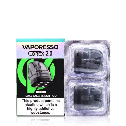 Vaporesso LUXE X COREX 2.0 Replacement Pods - 0.8ohm MTL Mesh
