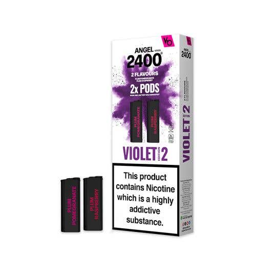 Vapes Bar Angel 2400 Prefilled Pods - Violet Edition 2