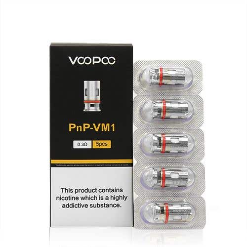VooPoo PnP Replacement Coils - VM1 0.3ohm Mesh (DTL)