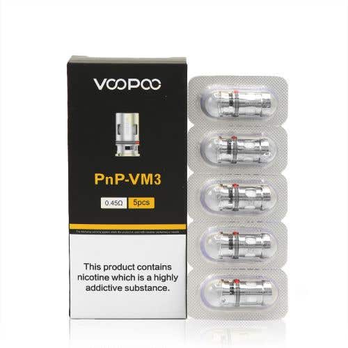 VooPoo PnP Replacement Coils - VM3 0.45ohm Mesh (RDL)