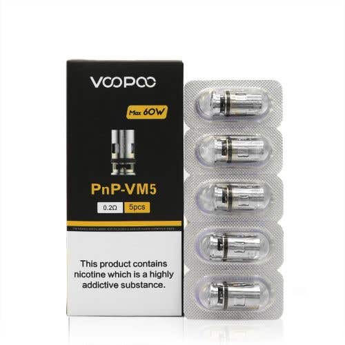VooPoo PnP Replacement Coils - VM5 0.2ohm Mesh (DTL, not suitable for High VG)
