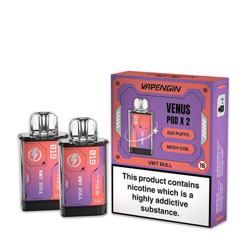 Vapengin Venus Prefilled Pods - 20mg - VMT Bull