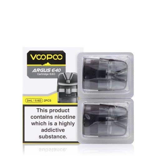 VooPoo Argus E40 Replacement Pod Cartridges - 0.6ohm