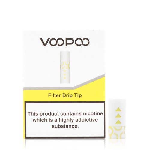 VooPoo Doric Galaxy Replacement Filter Drip Tips - Packs of 20