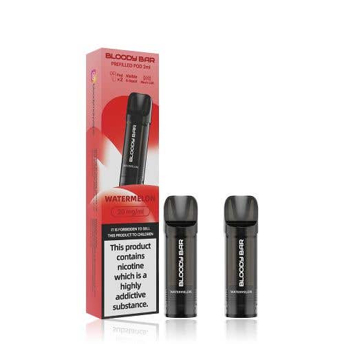 Bloody Mary Bloody Bar Prefilled Vape Pods - Watermelon