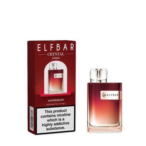 Elf Bar Crystal CR600 Disposable Vape Kit - Watermelon
