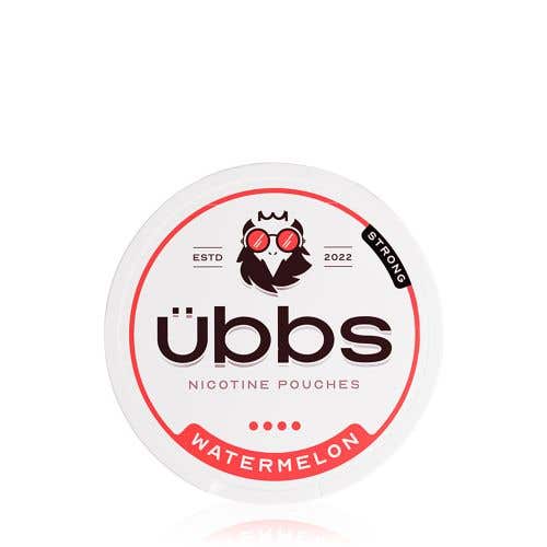 UBBS Nicotine Pouches - 11mg X Strong - Watermelon