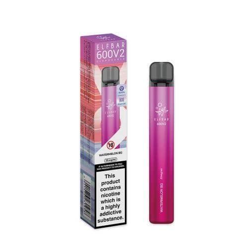 Elf Bar 600 V2 Disposable Kit 2% - Watermelon BG