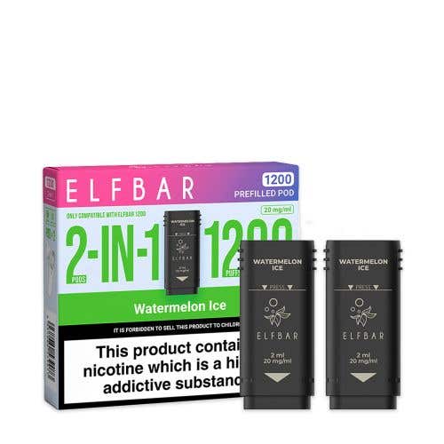 Elf Bar 1200 Prefilled Pods - Watermelon Ice