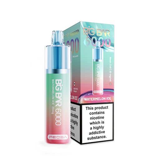 FEOBA Big Bar 6000 Disposable Vape Kit -  Watermelon Ice