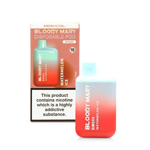 Bloody Mary BM600 Disposable Kit - 20mg - Watermelon Ice