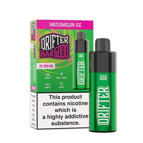 Drifter Bar 6000 Prefilled Pod Vape Kit - Watermelon Ice