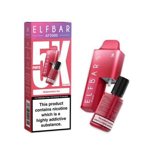 Elf Bar AF5000 Disposable Vape Kit - Watermelon Ice