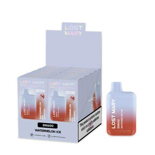 Lost Mary BM600 2% 10 Pack Disposable - Watermelon Ice