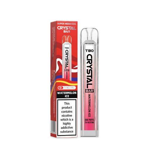 TBO Crystal Bar Disposable Vape Kit - Watermelon Ice