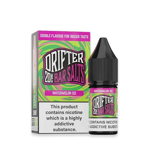 Drifter Bar Salts 10 ml Nic Salt E-Liquid - Watermelon Ice