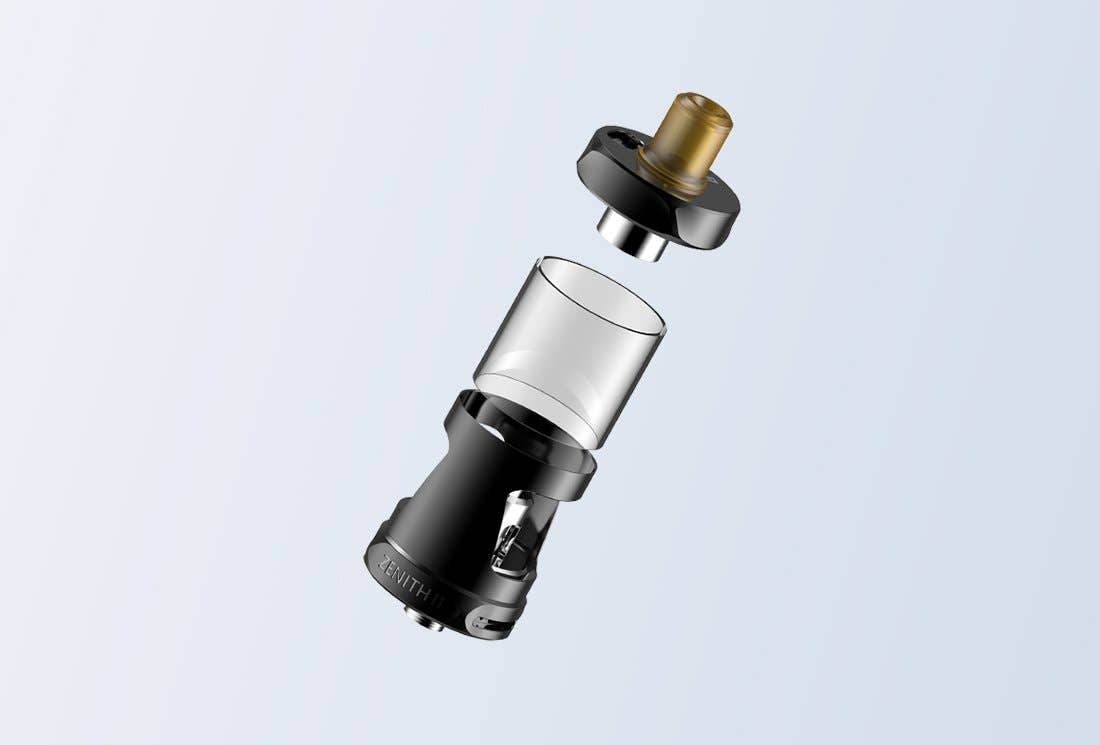 Innokin have opted to remove the auto-liquid shut off in place of the option to change the tank glass.