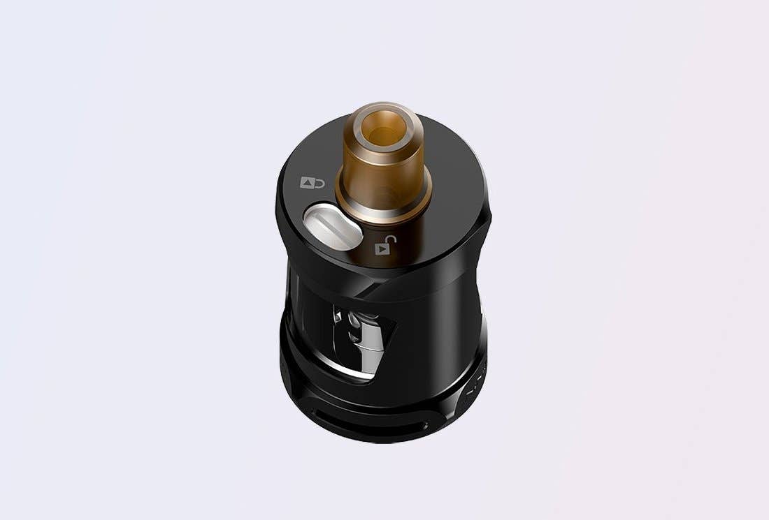 Innokin have improved the rotating top cap tolerance and also added a silicone seal to the fill port, making it less likely to catch facial hair.