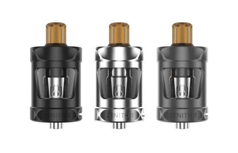 Zenith II is available in Black, Gunmetal and Stainless finishes