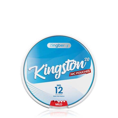 Kingston Nicotine Pouches - 8mg Mild - Zingberry