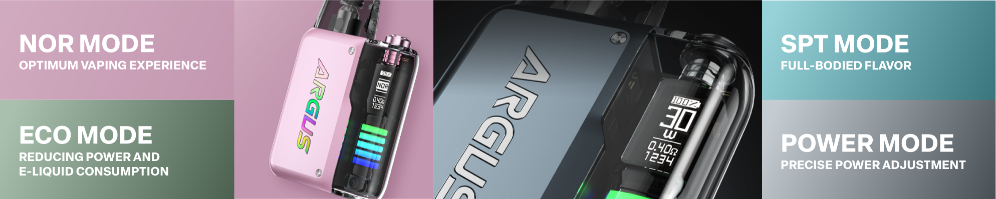 Voopoo Argus P2 Power Modes Voopoo Argus P2 Power Modes