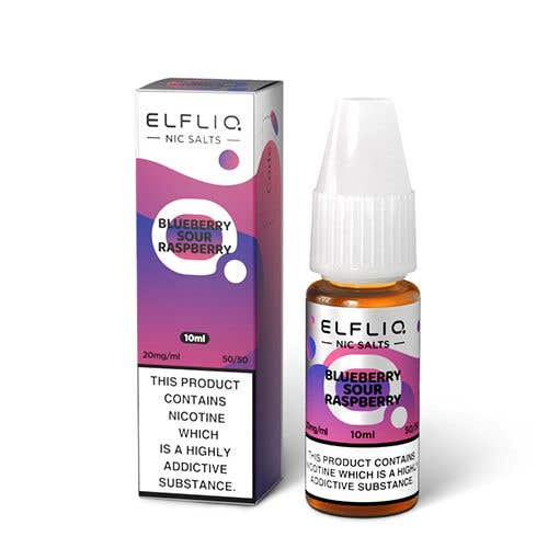 Elf Bar ElfLiq Blueberry Sour Raspberry Nic Salt