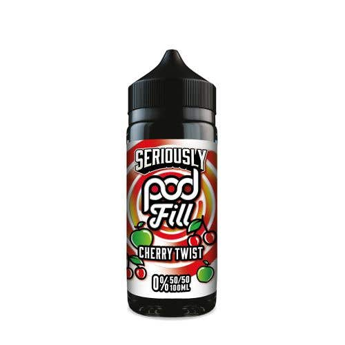 Seriously Pod Fill Cherry Twist 100ml Shortfill