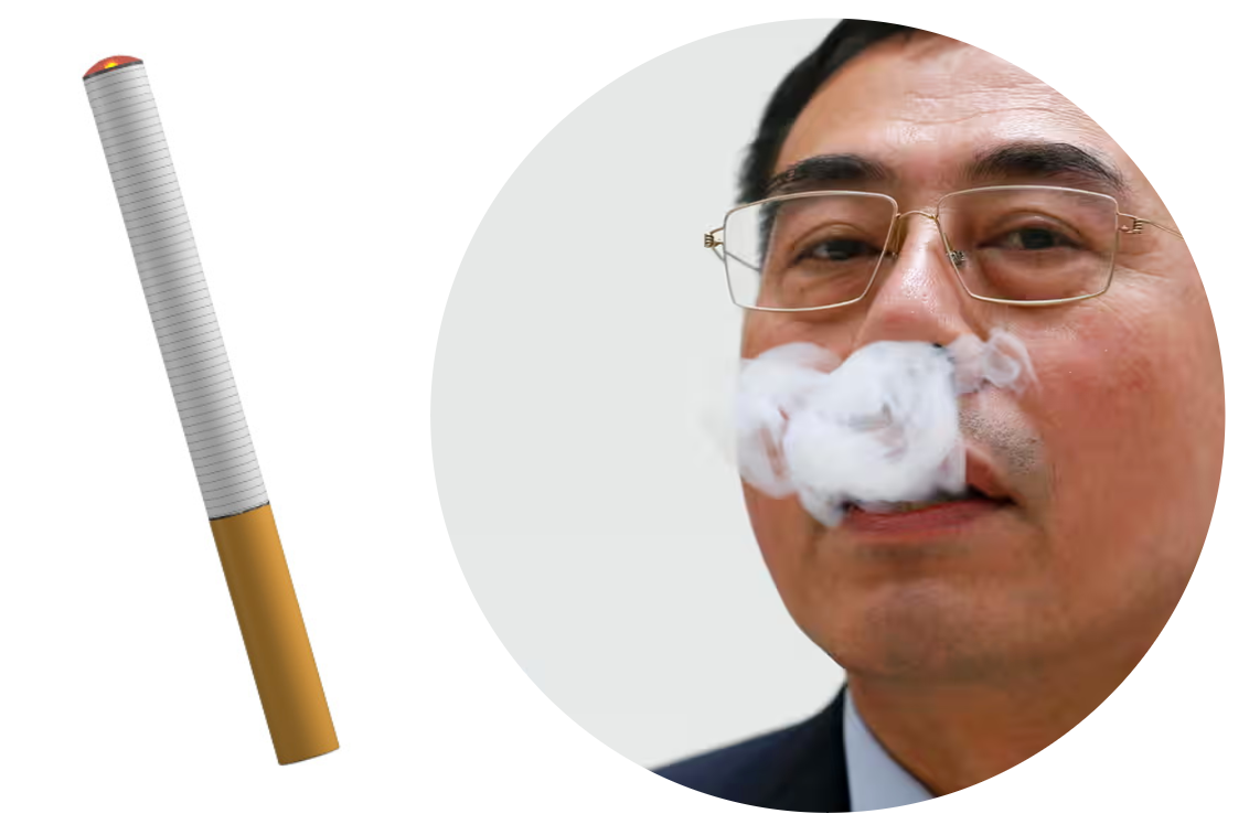 The cig-a-like was invented by a Chinese pharmacist in 2003.