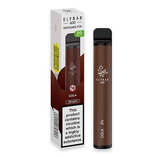 Elf Bar 600 Disposable Vape Kit Cola