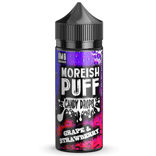 E-Liquid Moreish Puff Candy Drops Grape & Strawberry