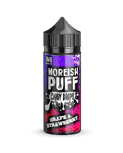 E-Liquid Moreish Puff Candy Drops Grape & Strawberry