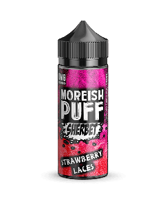 E-Liquid Moreish Puff Sherbet Strawberry Laces