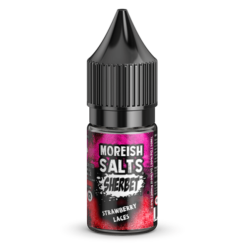 E-Liquid Moreish Puff Sherbet Strawberry Laces Nic Salt