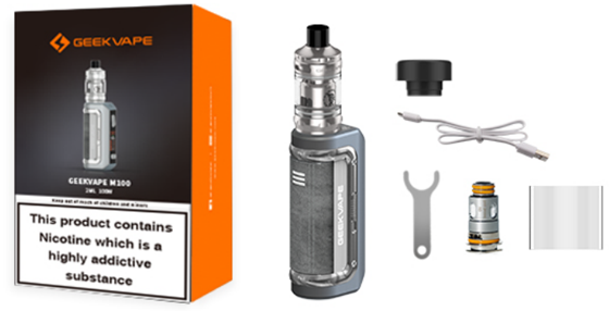 Overview of included itenms. Included items inside the box