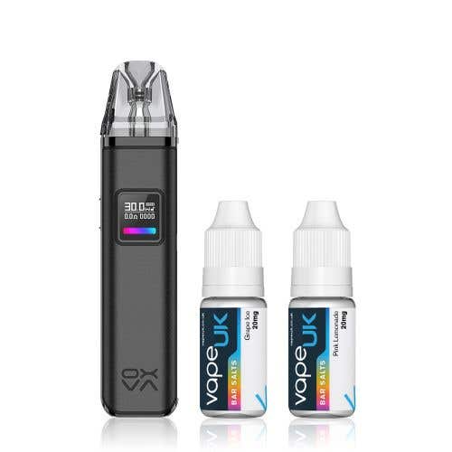 Oxva Xlim Pro Pod Vape Kit + Vape UK Bar Salts Bundle
