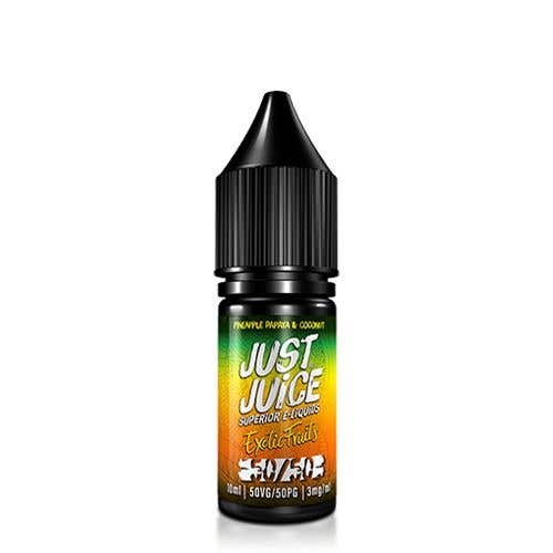 Just Juice Exotic Fruits Pineapple, Papaya & Coconut 50/50 Freebase
