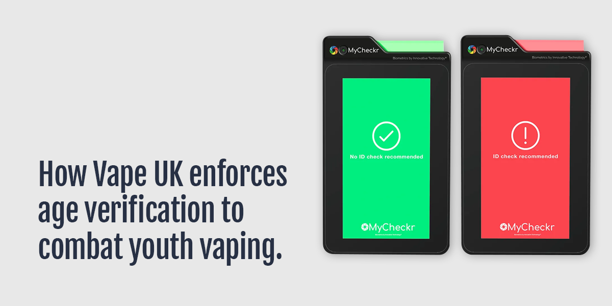 How Vape UK enforces age verification to combat youth vaping