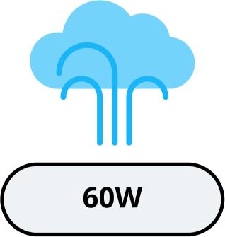 Vapour above 60 Watts Vapour above 60 Watts