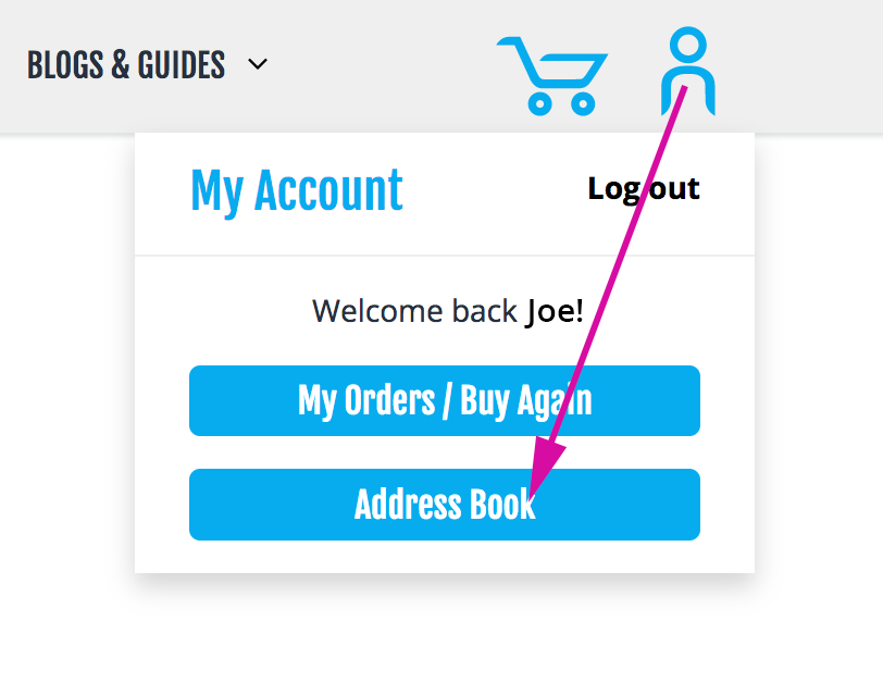 Address Book Button