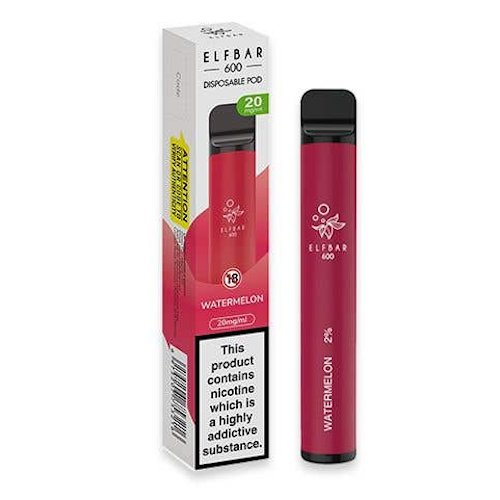Elf Bar 600 Disposable Vape Kit Watermelon